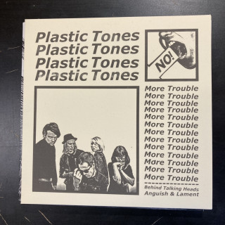 Plastic Tones - More Trouble 7'' (VG+/M-) -power pop-